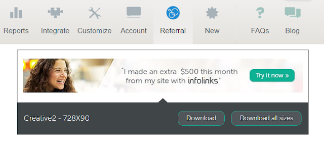 Infolinks Best Adsense alternative, join now