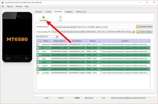 How To Flash Stock ROM  Using Smart Phone Flash Tool