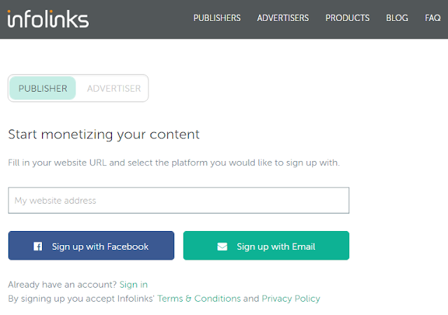 Infolinks Best Adsense alternative, join now